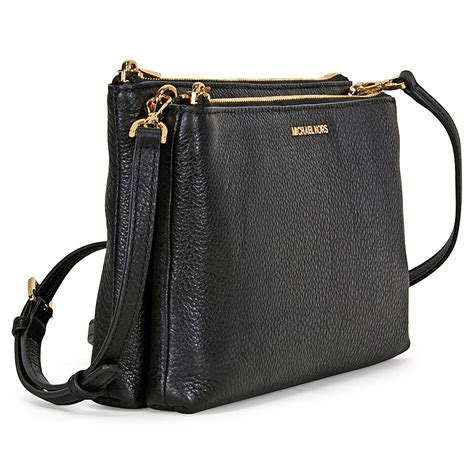 dpuble zip crossbody michael kors|Michael Kors double zipper wallet.